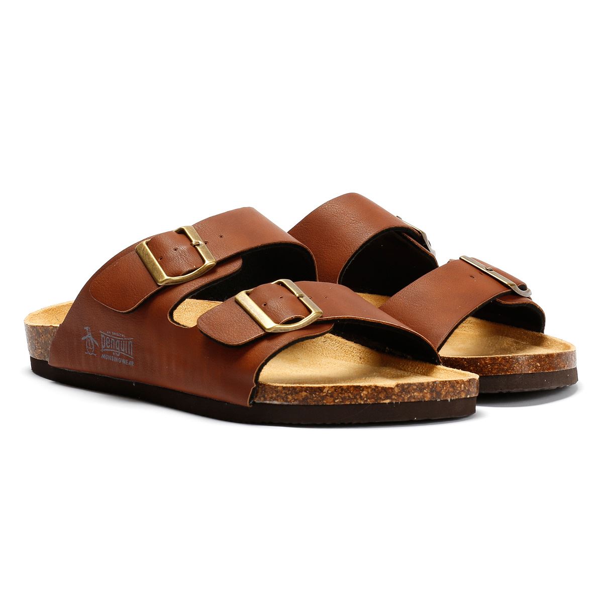 Penguin Port 2 Sandales Marron Pour Hommes