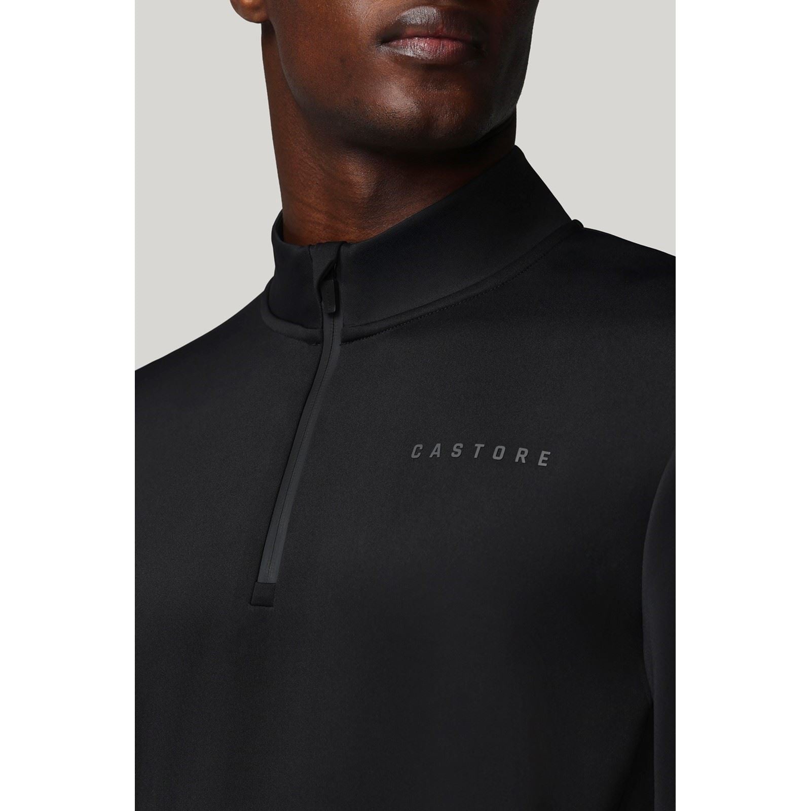 Castore Flex 1/4 Zip Sweatshirt Noir Pour Homme