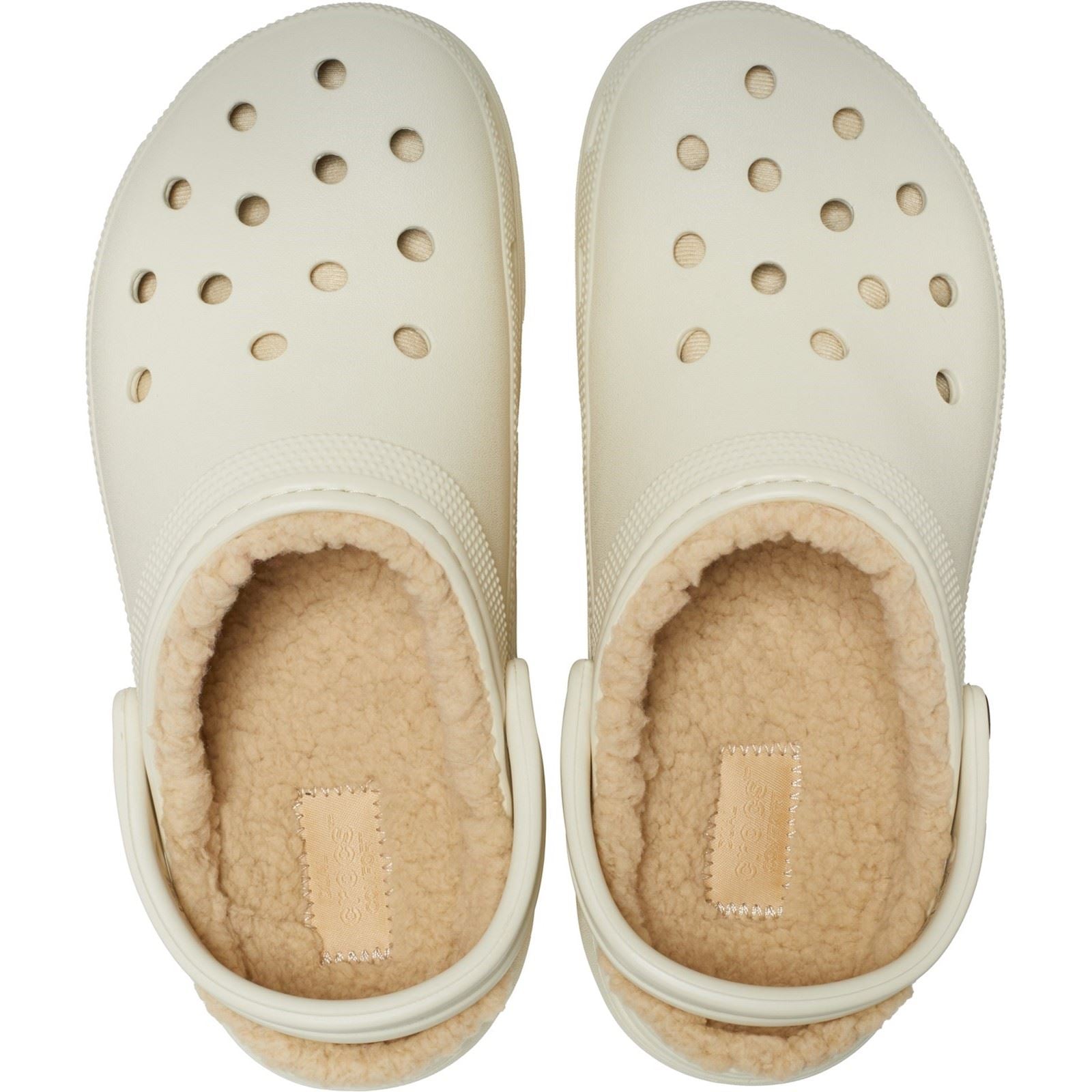 Crocs Classic Platform Lined Sabots en os pour Femmes en Thermoplastique