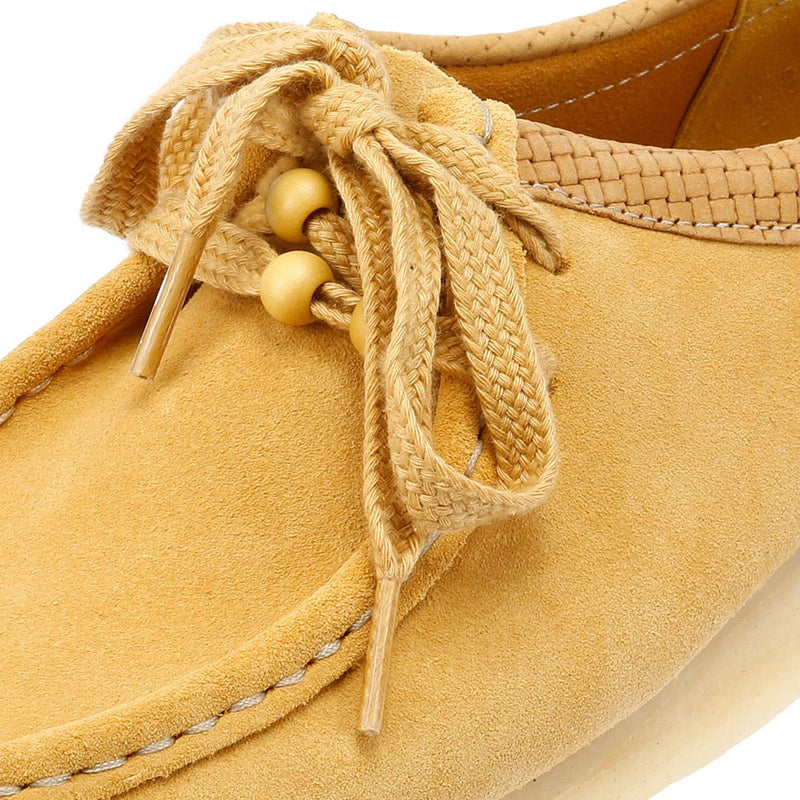 Clarks Originals Wallabee Chaussures Marron Pour Femme En Suède