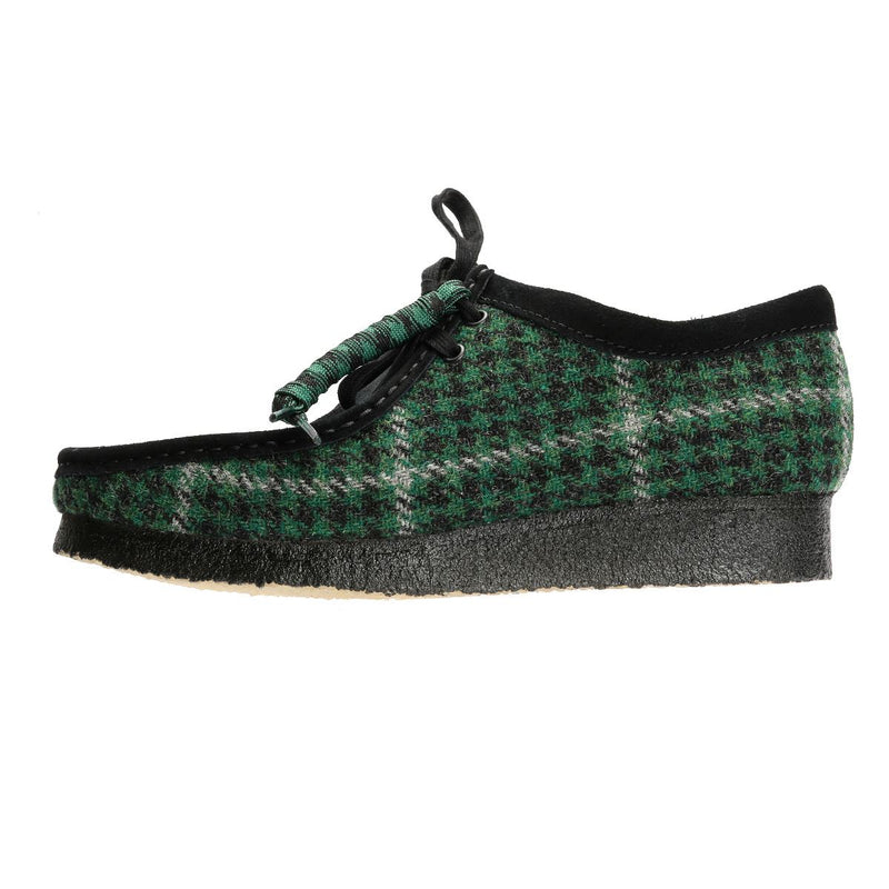 Clarks Originals Wallabee Chaussures Hommes En Textile Vert