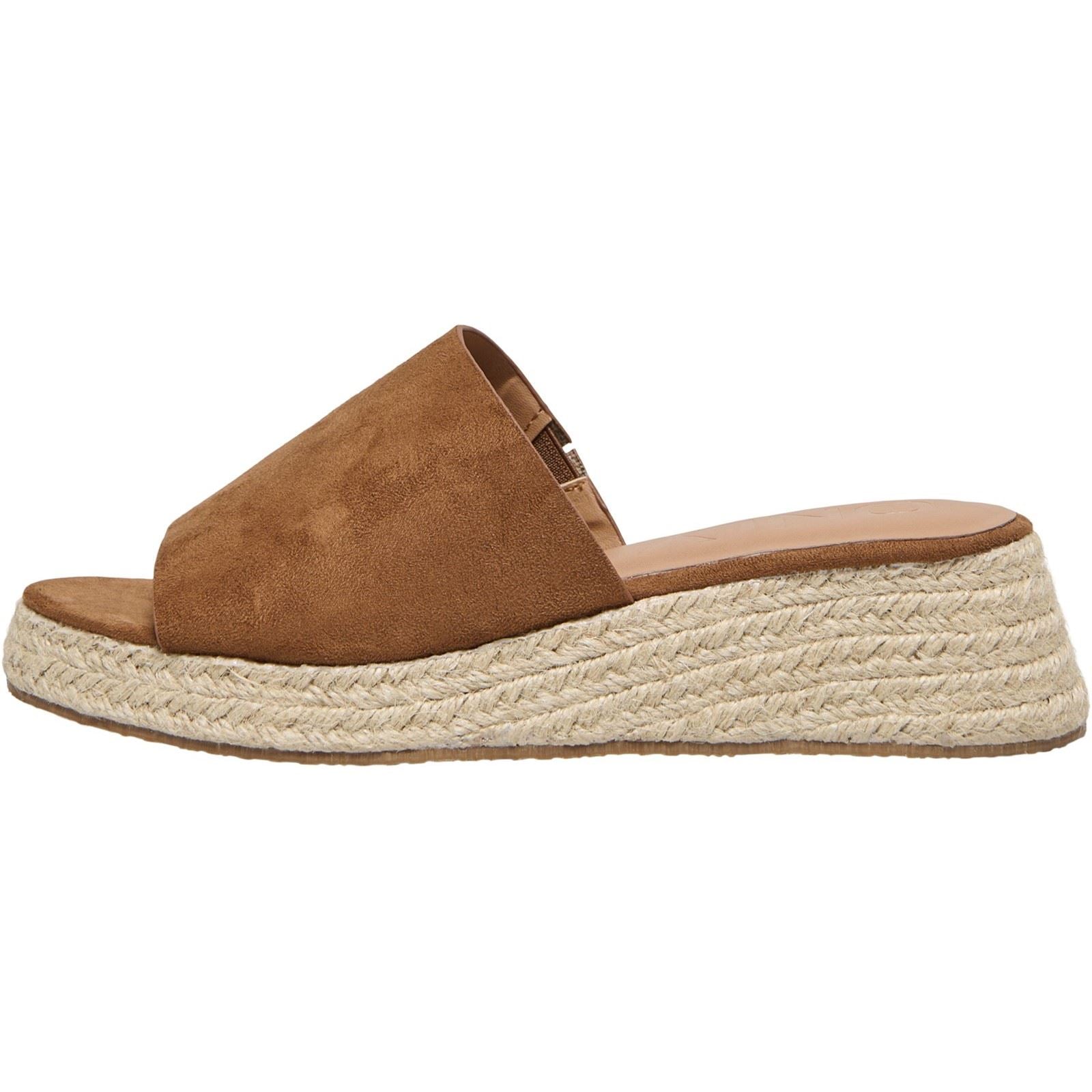ONLY MINERVA 3 Mules En Synthétique Pour Femmes De Couleur Cognac