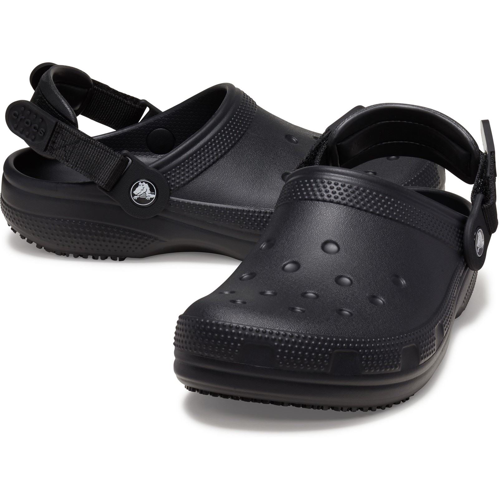 Crocs Classic Work Clog Sabots Noirs En Thermoplastique