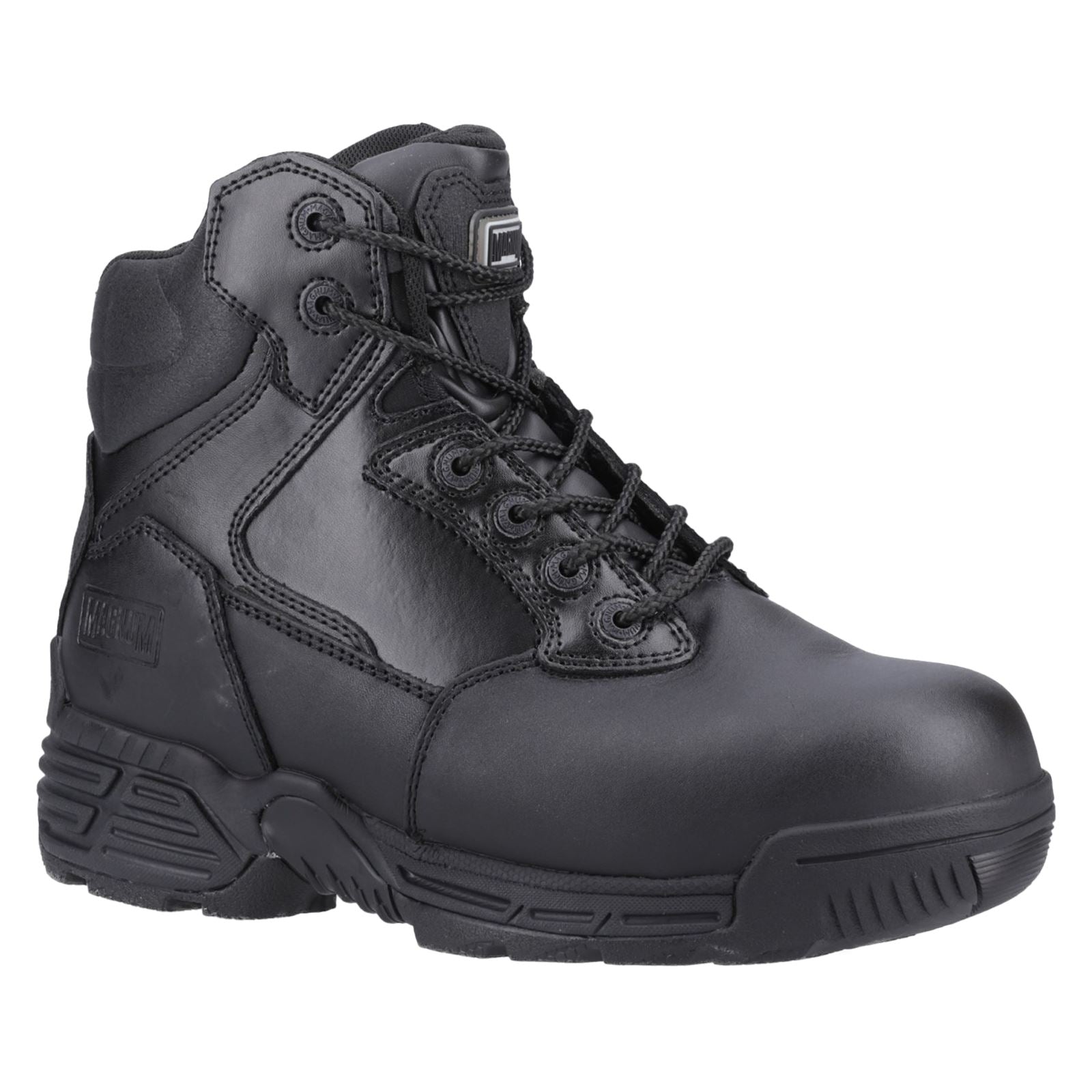 Magnum  Bottes De Sécurité En Cuir Noir Stealth Force 6.0