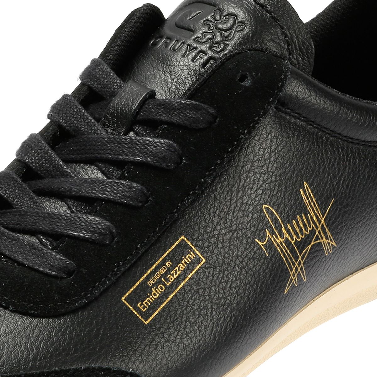 Cruyff Recoupa Baskets Noires En Cuir Pour Hommes