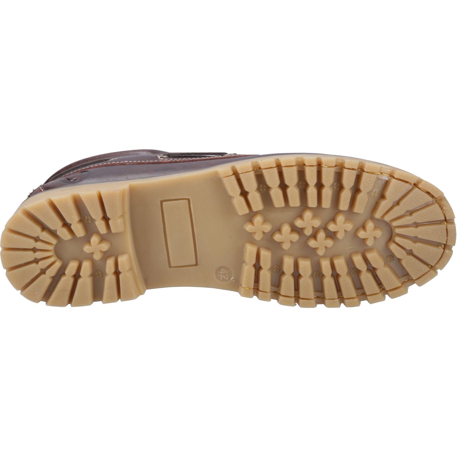 Cotswold Inglecote Chaussures Bateau En Cuir Marron Pour Hommes