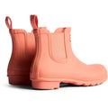 Hunter Original Chelsea Bottes De Pluie En Caoutchouc Femmes Terracota