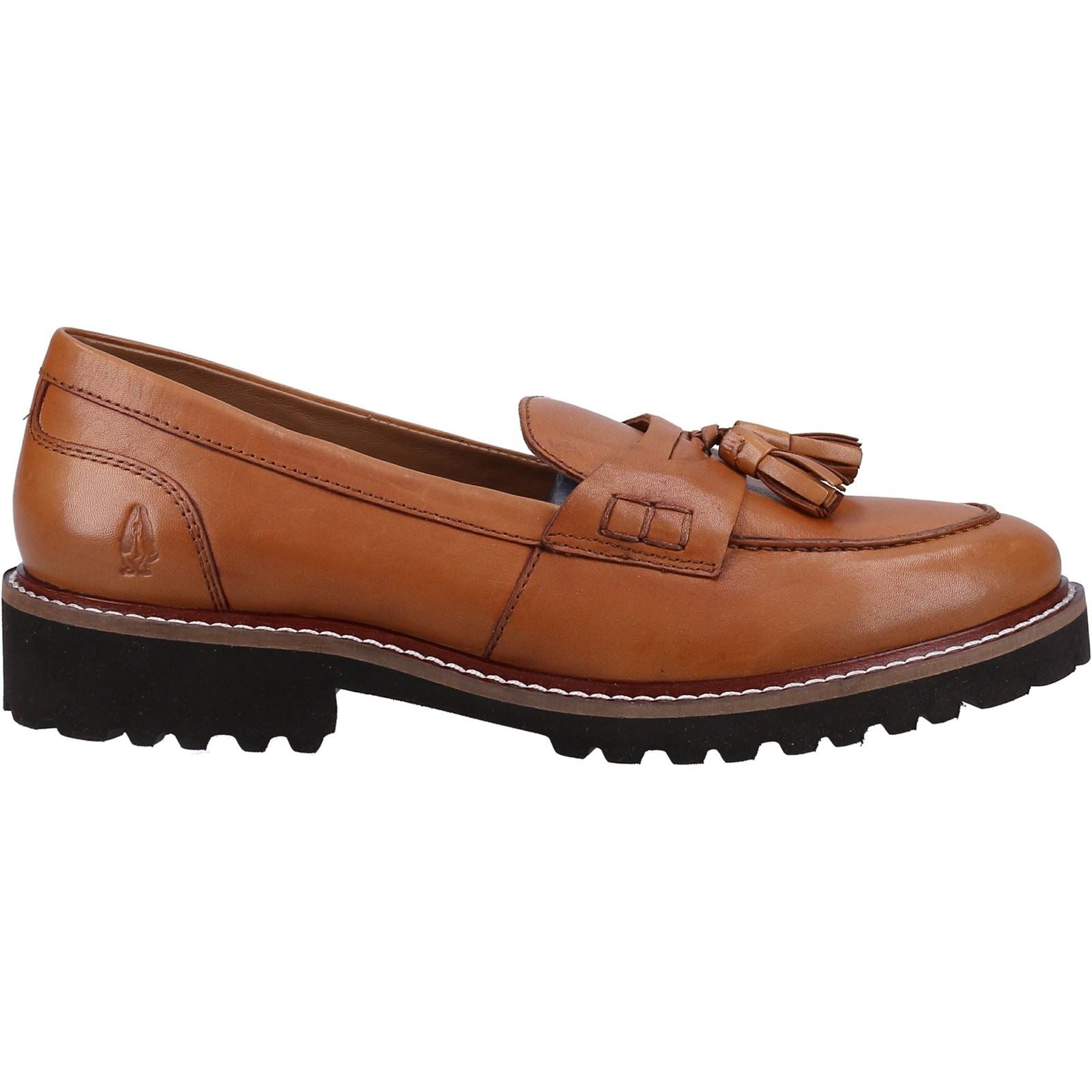 Hush Puppies Ginny Mocassins En Cuir Pour Femme Couleur Marron Clair