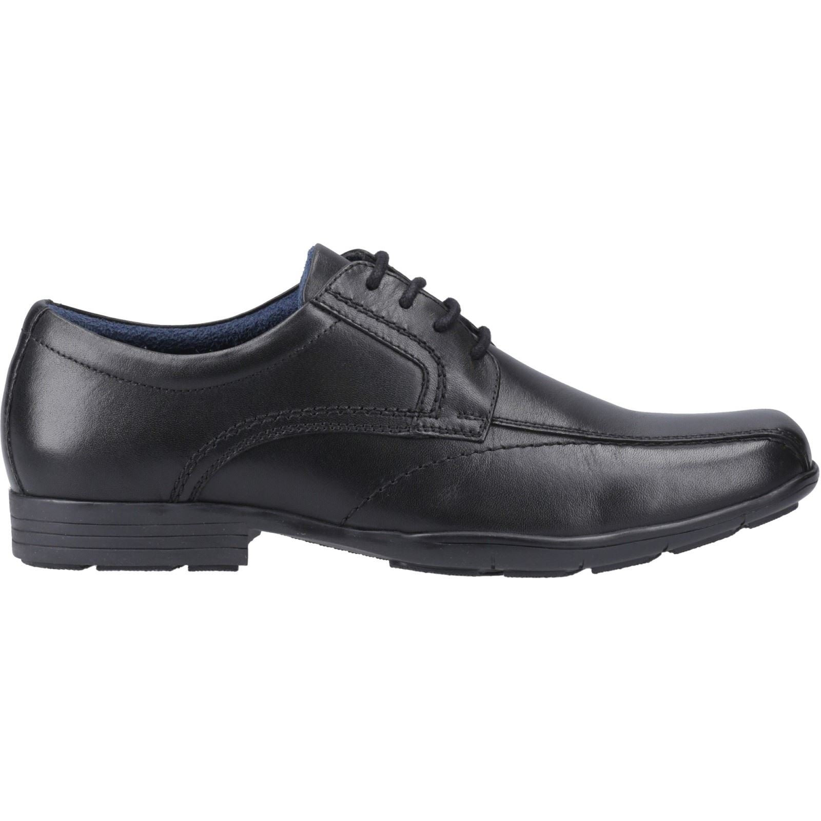 Pod Angus Chaussures En Cuir Noir À Lacets Pour Hommes