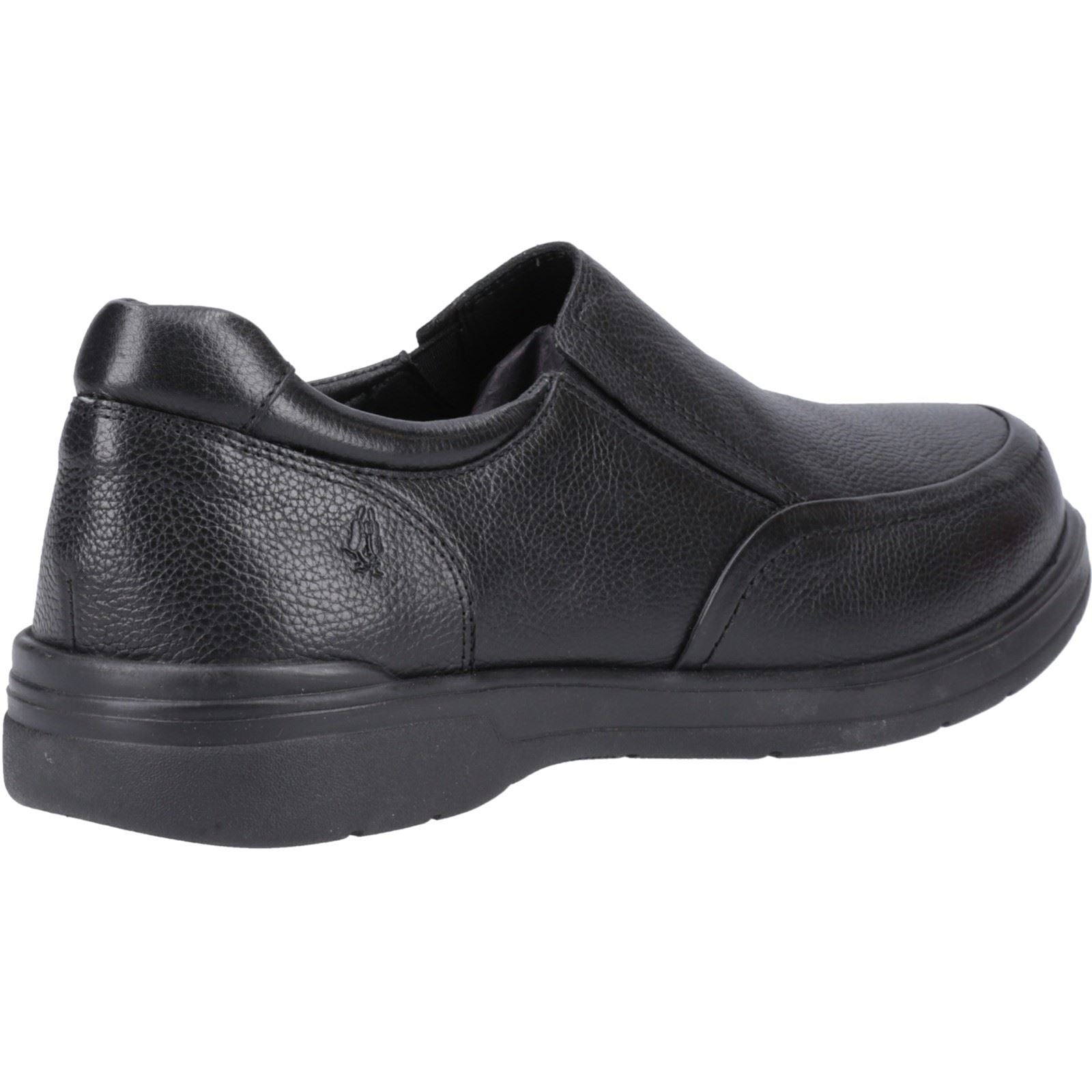 Hush Puppies Matthew Mocassins Noirs En Cuir Pour Hommes