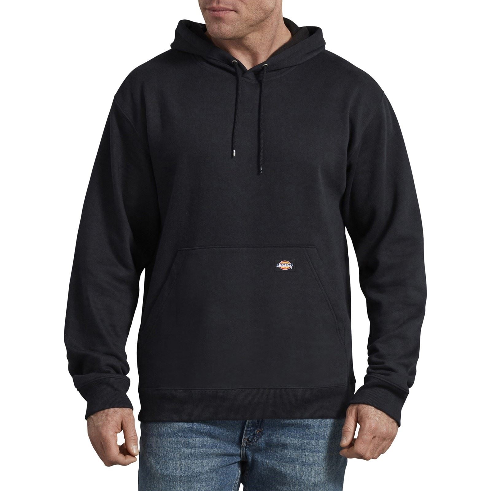Dickies Everyday Fleece Sweatshirt À Capuche Noir En Coton Pour Homme