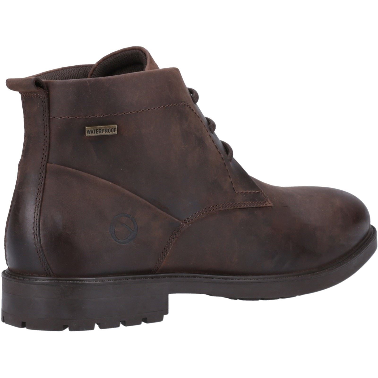Cotswold Beckford Cuir De Grain Bottes Pour Homme En Marron