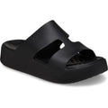 Crocs Getaway Platform H-Strap Crocs sandales noires pour Femmes en Thermoplastique