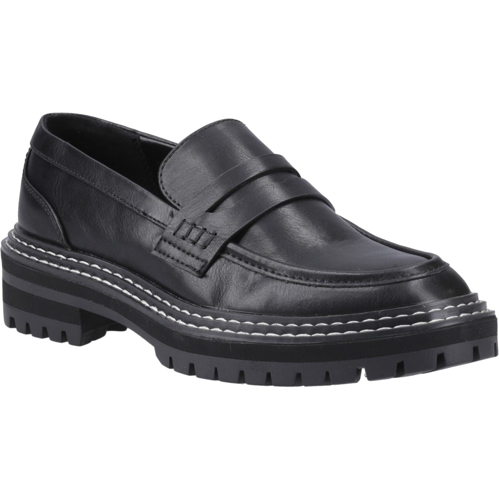 ONLY Beth-3 Loafers Noires En Polyuréthane Pour Femmes