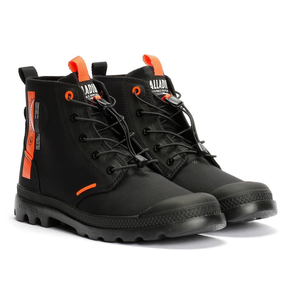 Palladium Pampa Lite Journey Bottes Noires