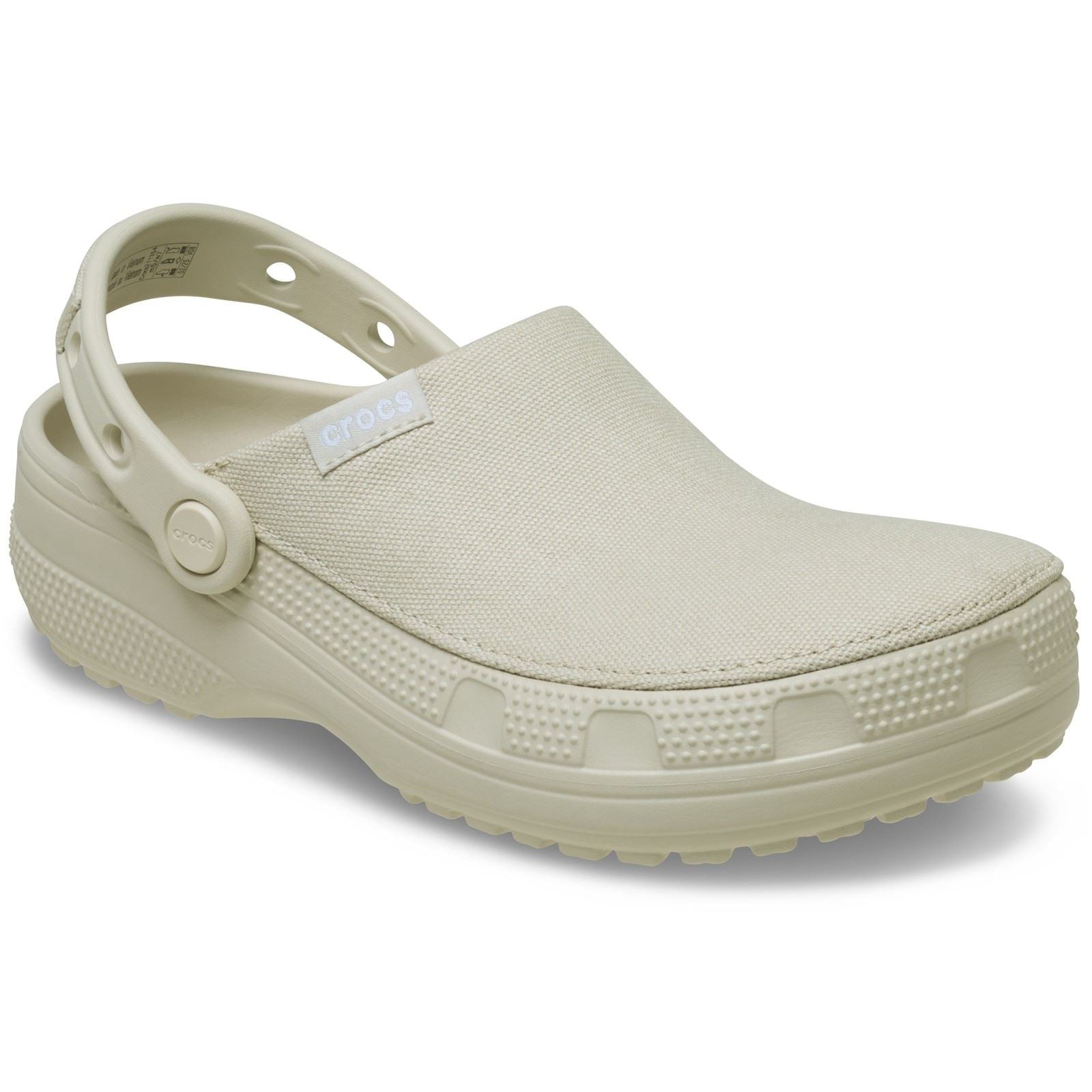Crocs Classic Crafted Cotton Stucco Sabots