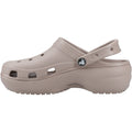Crocs Classic Platform Clog Sabots Taupe Pour Femmes
