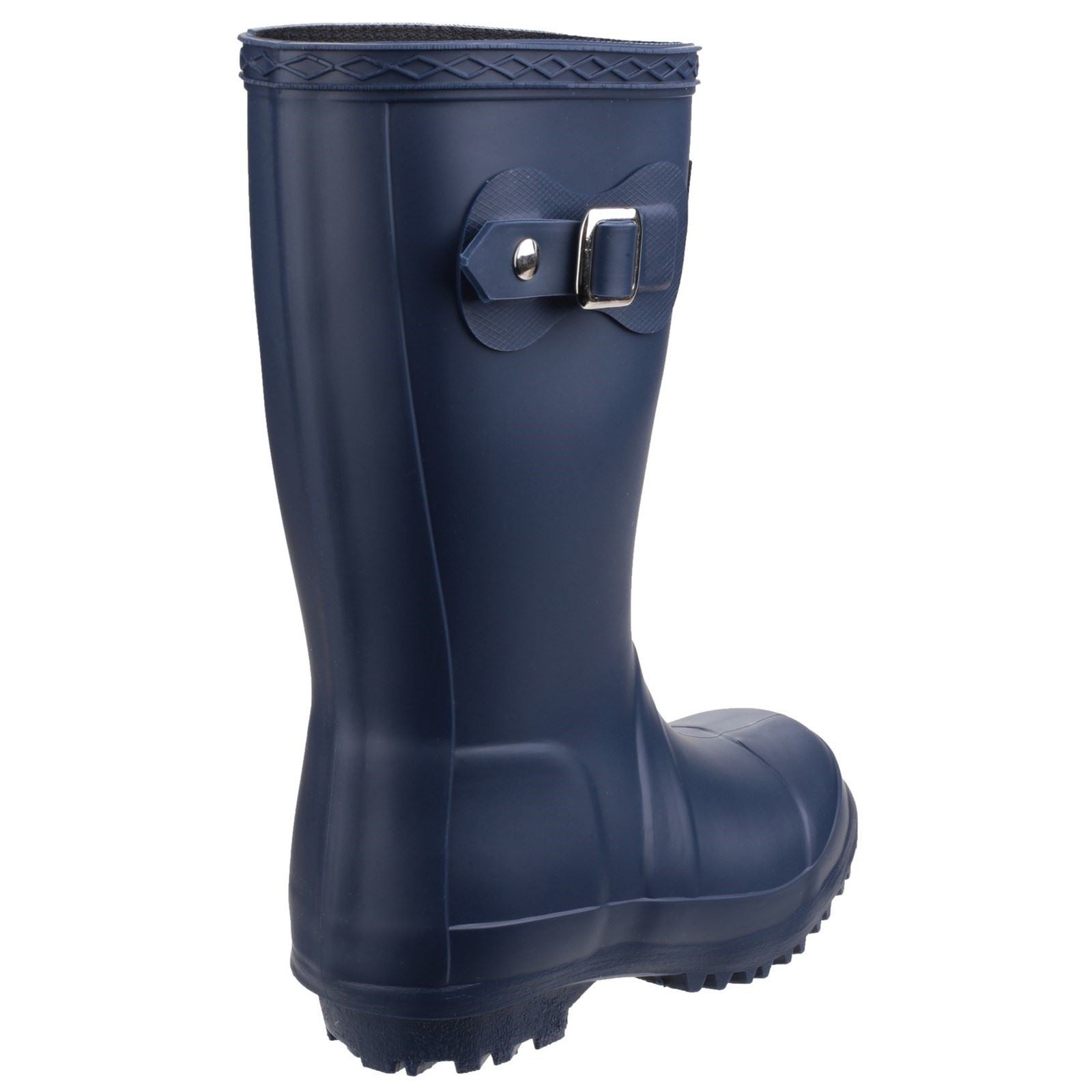 Cotswold Buckingham Bottes En Caoutchouc Bleu Marine En Pvc