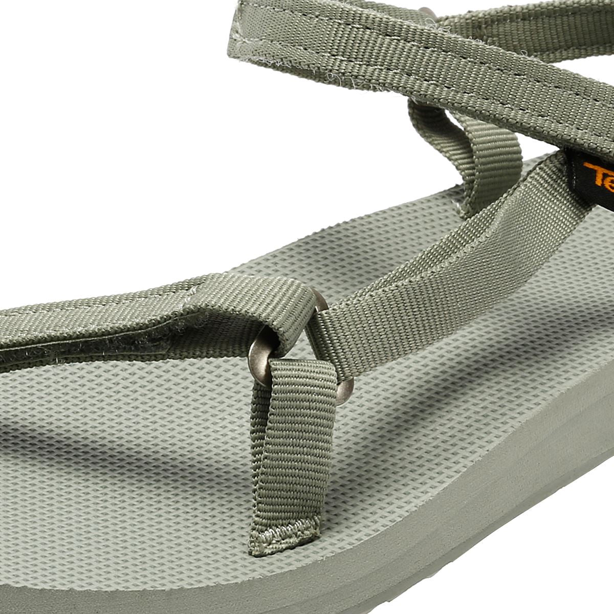 Teva Original Universal Slim Sandales Vertes Pour Femmes