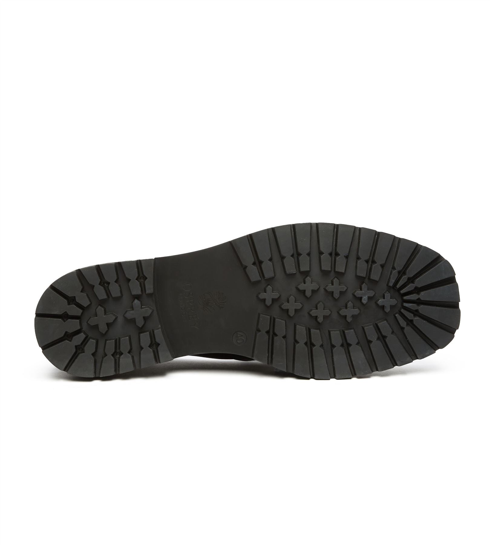 Osprey London The Greenwich Mocassins En Cuir Pour Femmes Noirs
