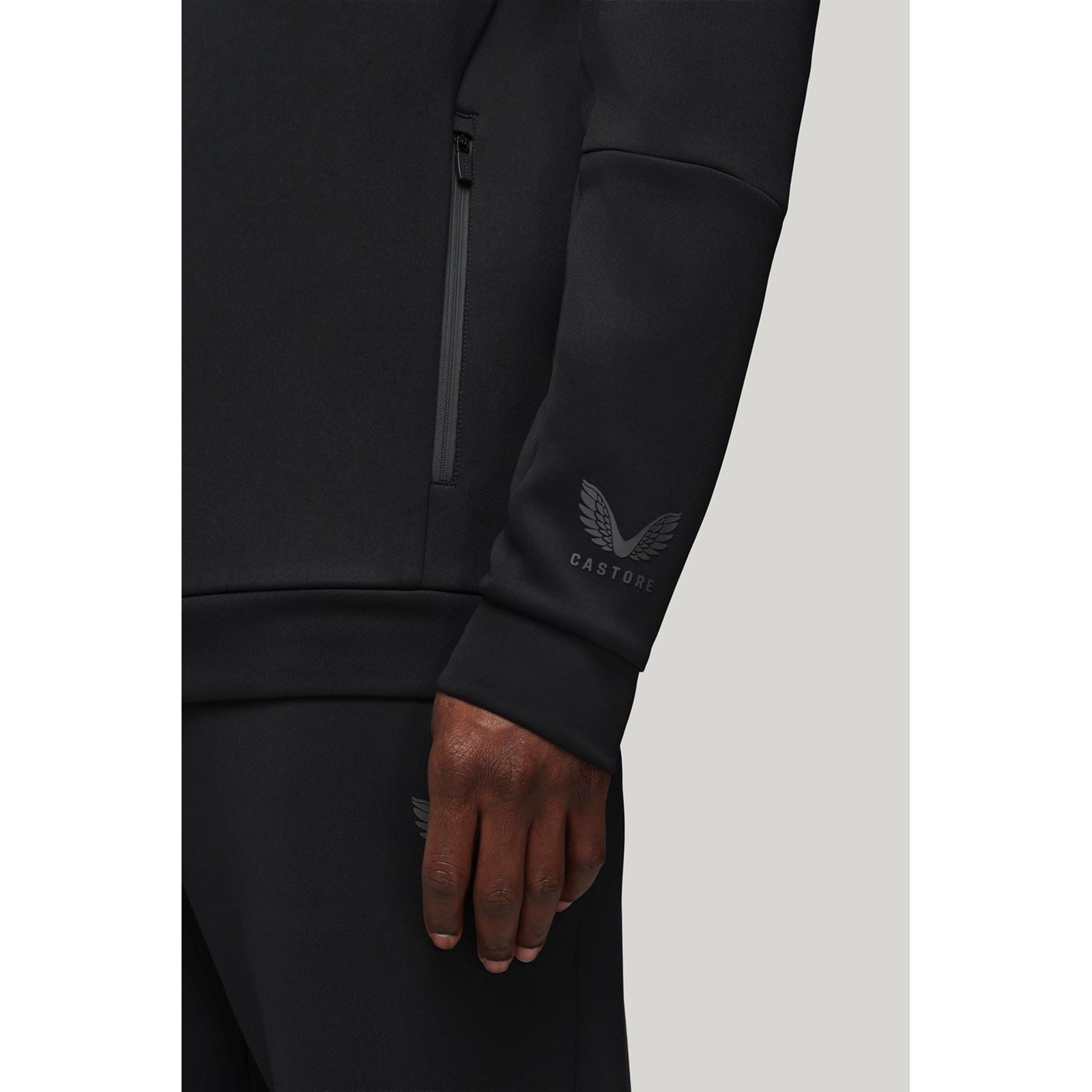 Castore Flex Hoodie Sweat À Capuche Noir Pour Homme
