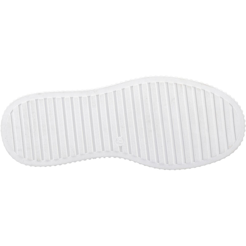 Hush Puppies Harlow Baskets Noires En Cuir Pour Femmes