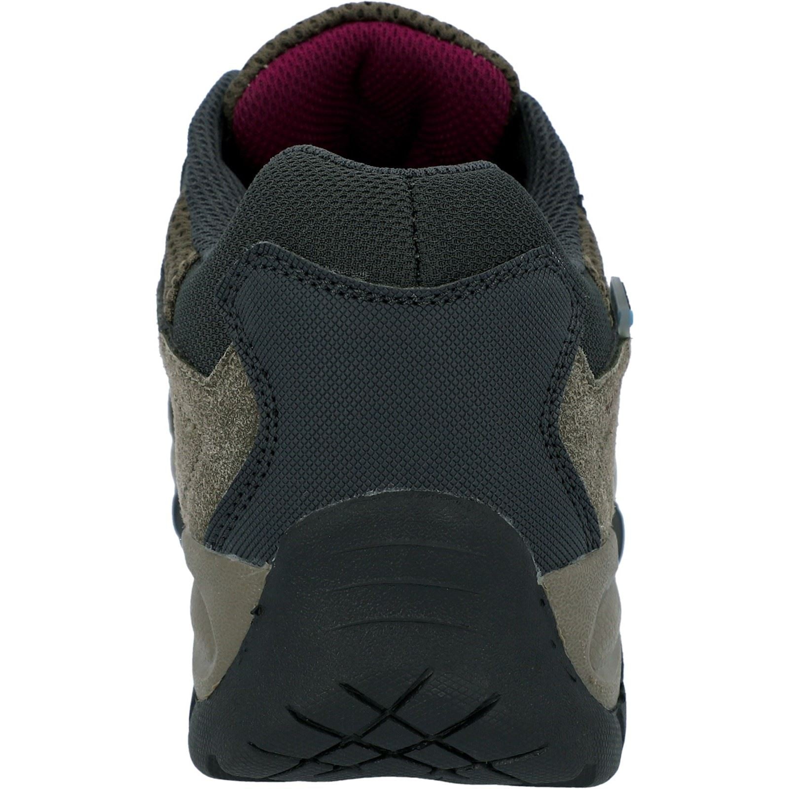 Hi-Tec Torca Low Chaussures De Randonnée Pour Femme En Maille Couleur Taupe Foncé/charbon