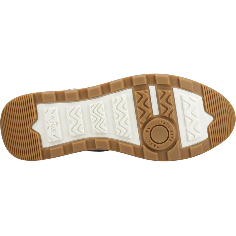 TOMS TRVL Lite Retro Baskets En Cuir Pour Hommes Olive