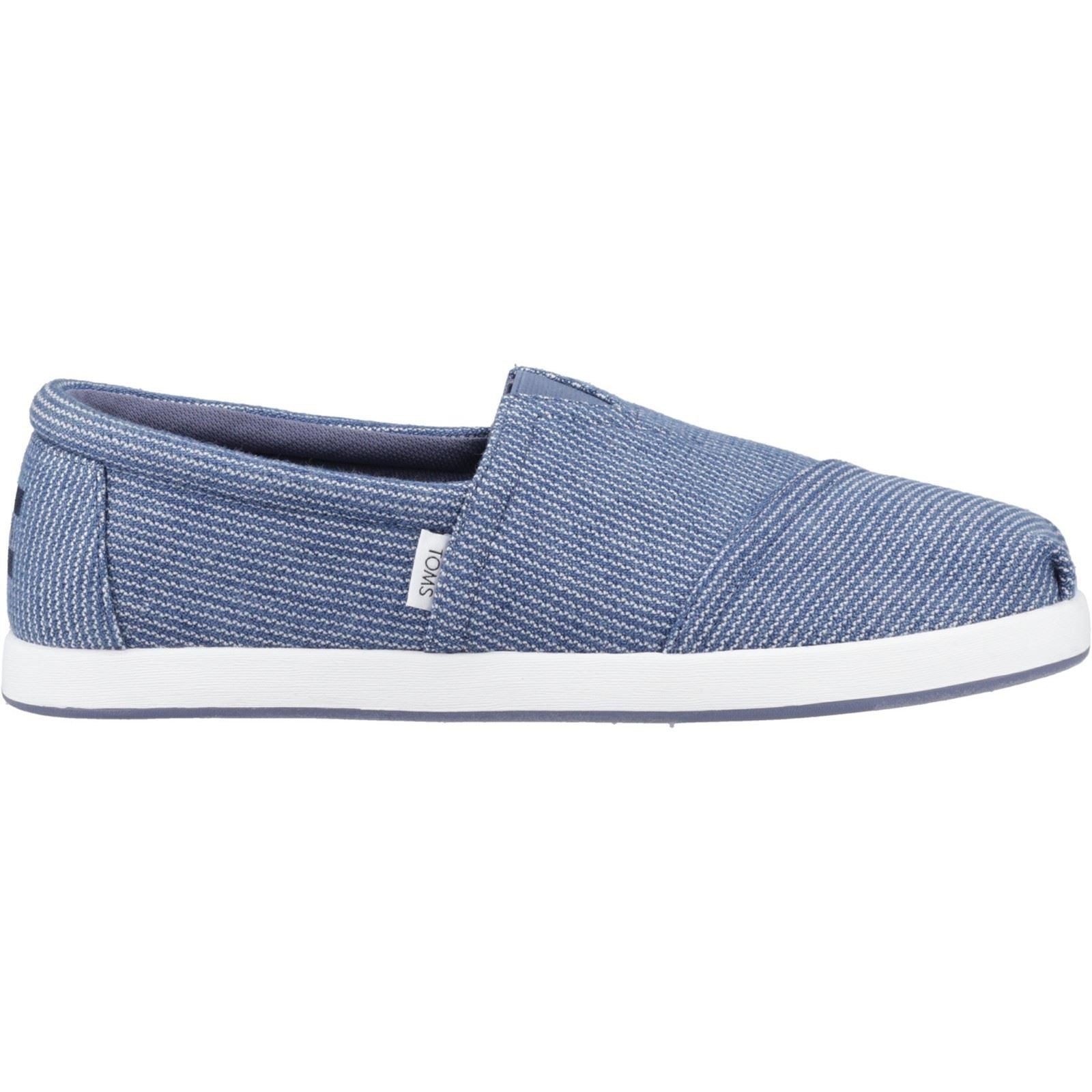 TOMS Alp FWD Espadrilles Pour Hommes En Coton 100% De Couleur Sombre