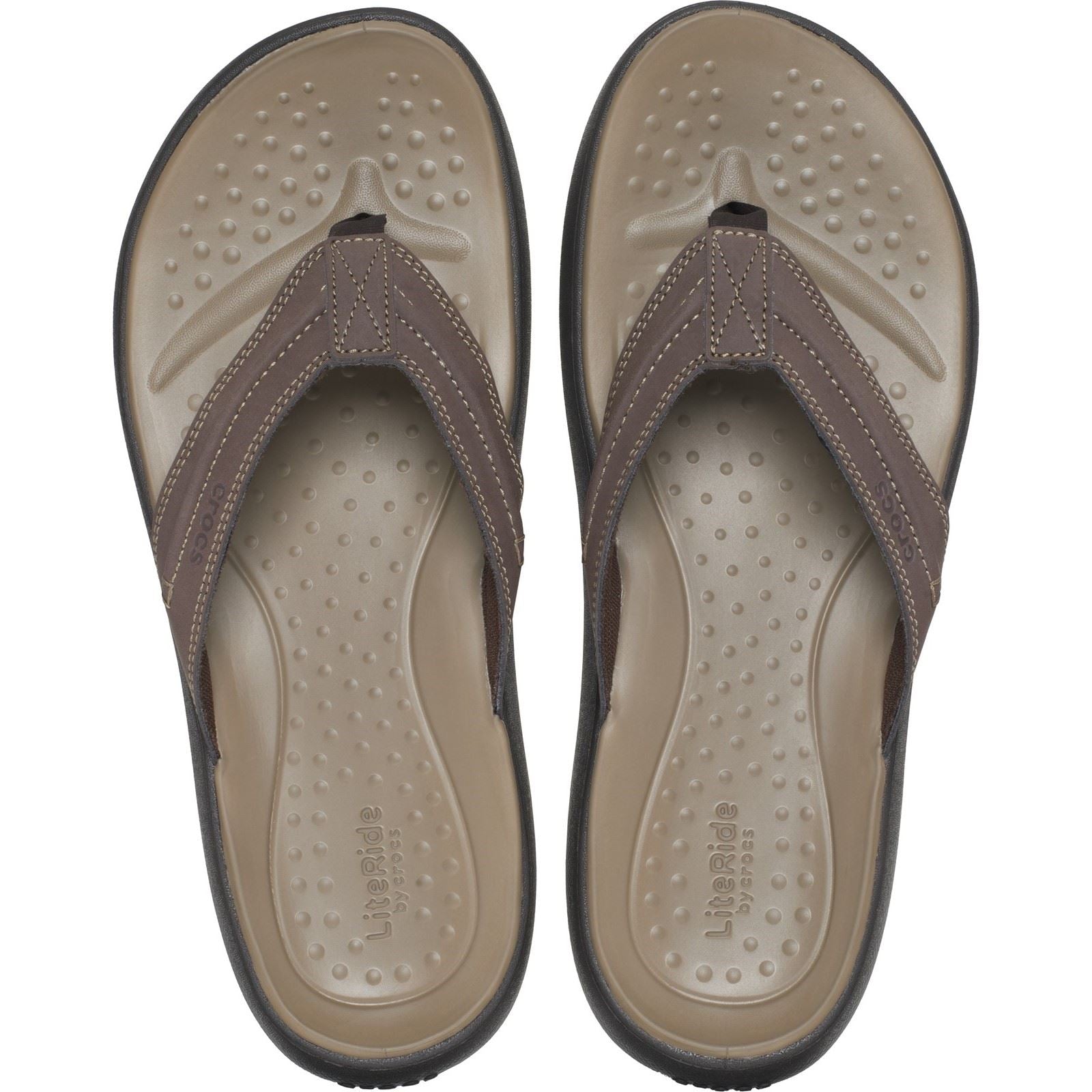 Crocs Yukon Vista II Tongs Pour Homme En Polyuréthane Espresso