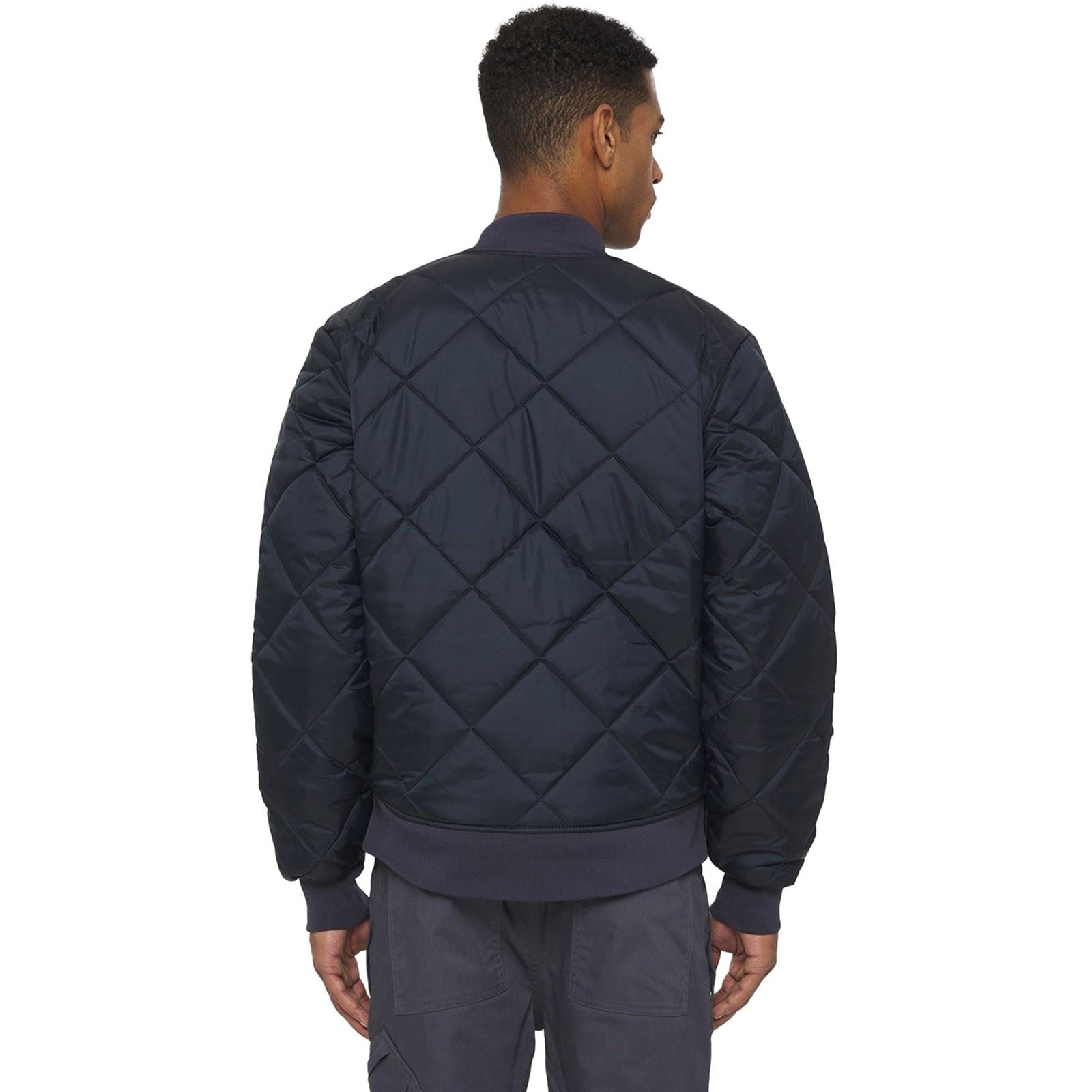 Dickies Diamond Veste Matelassée Bleue Pour Homme
