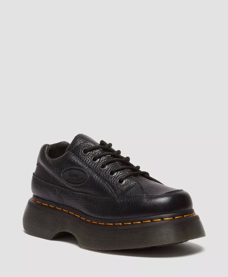 Dr. Martens Buzz 5I Chaussures Noires Pour Femmes En Cuir