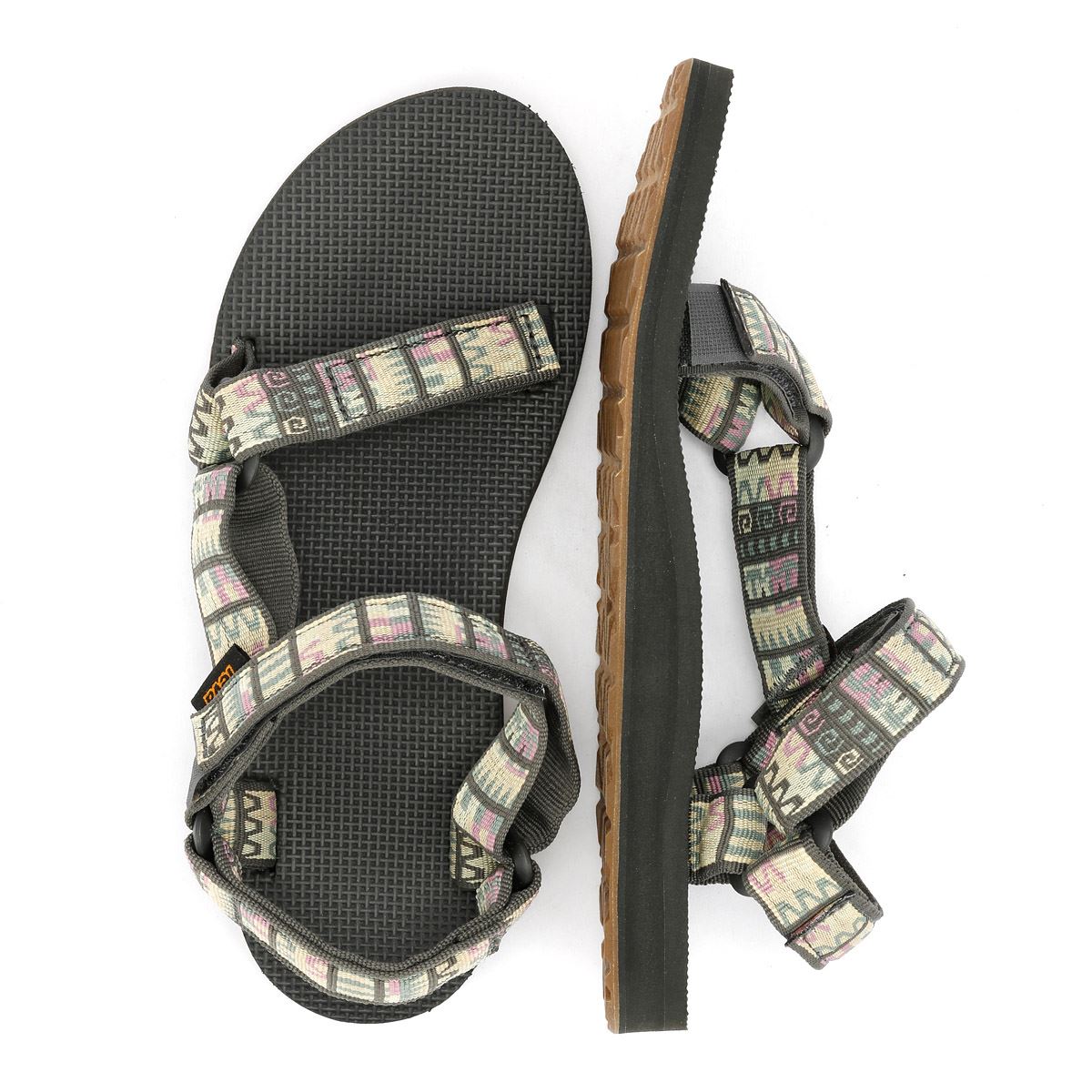 Teva Original Universal Sandales Vertes Pour Femmes