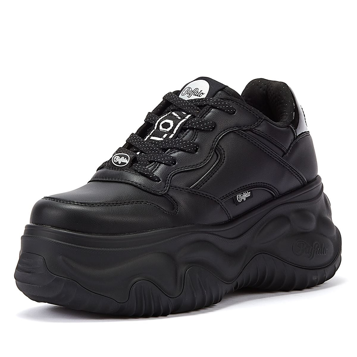 Buffalo Baskets Noires Pour Femmes Blader One