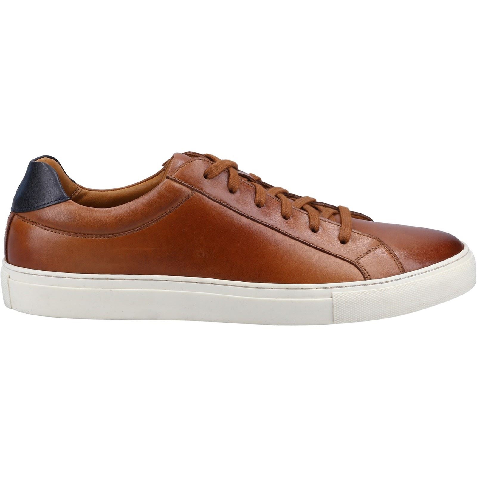 Hush Puppies Colton Baskets En Cuir Pour Hommes Couleur Beige