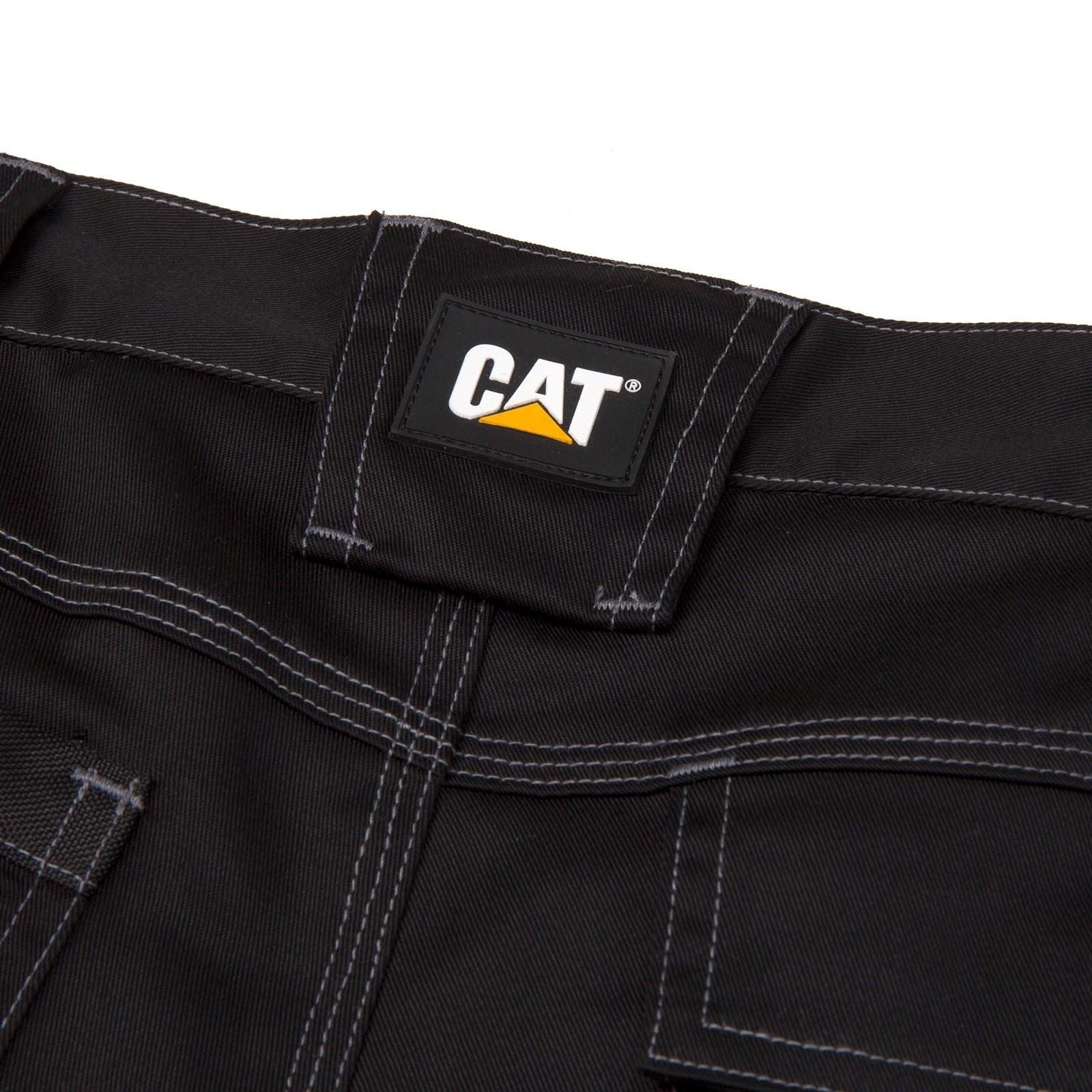 Caterpillar Essential Knee Pocket Stretch Holster Pantalons De Plein Air Pour Hommes En Polyester Noirs