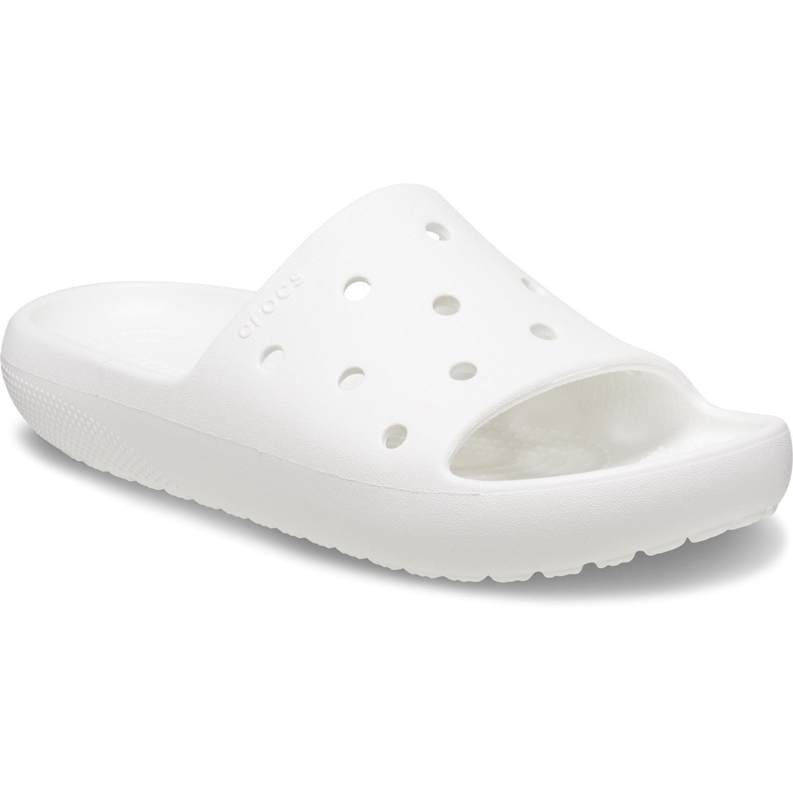 Crocs Classic Slides en thermoplastique blanc