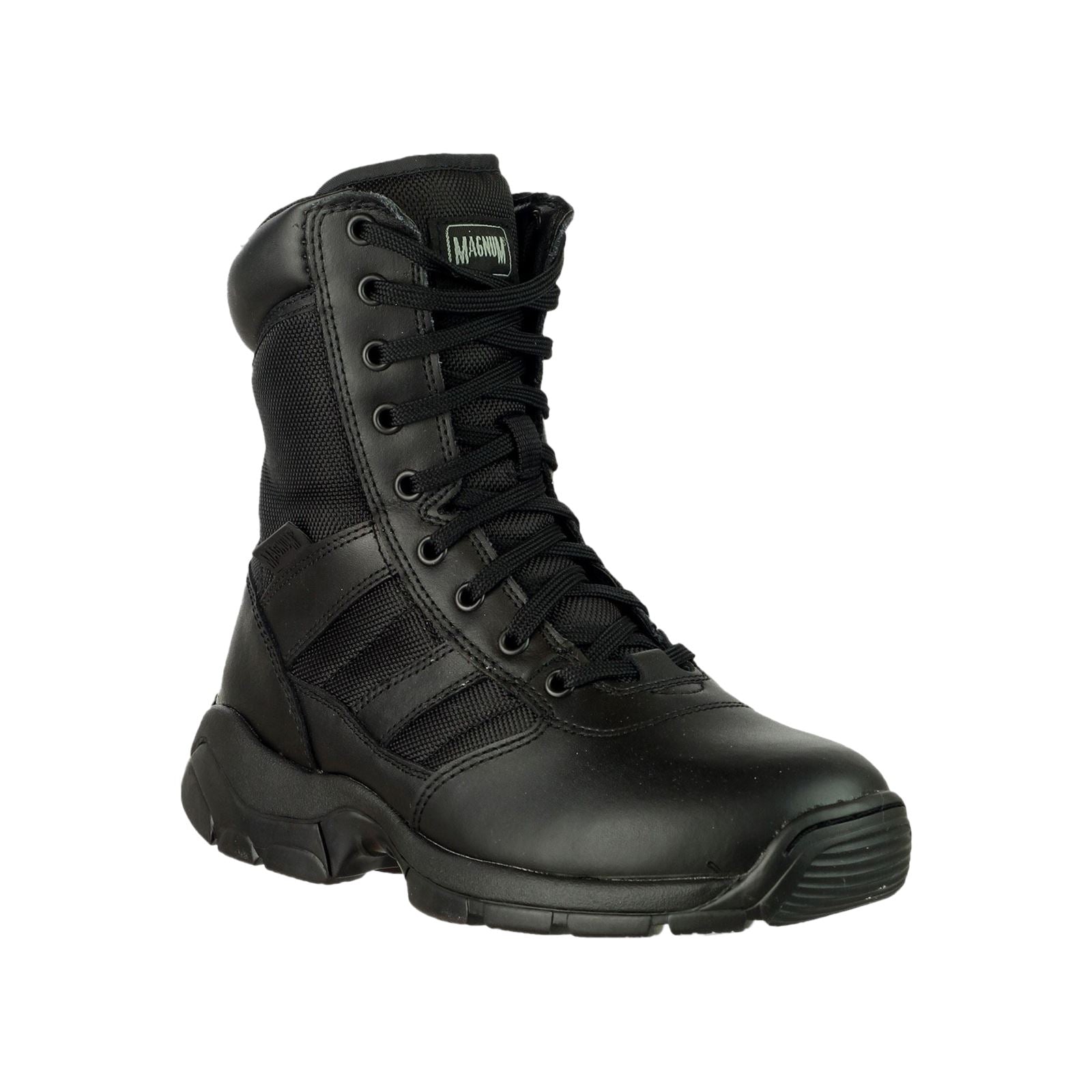 Magnum  Bottes De Sécurité Noires En Cuir/Nylon À Fermeture Éclair Latérale Panther 8.0