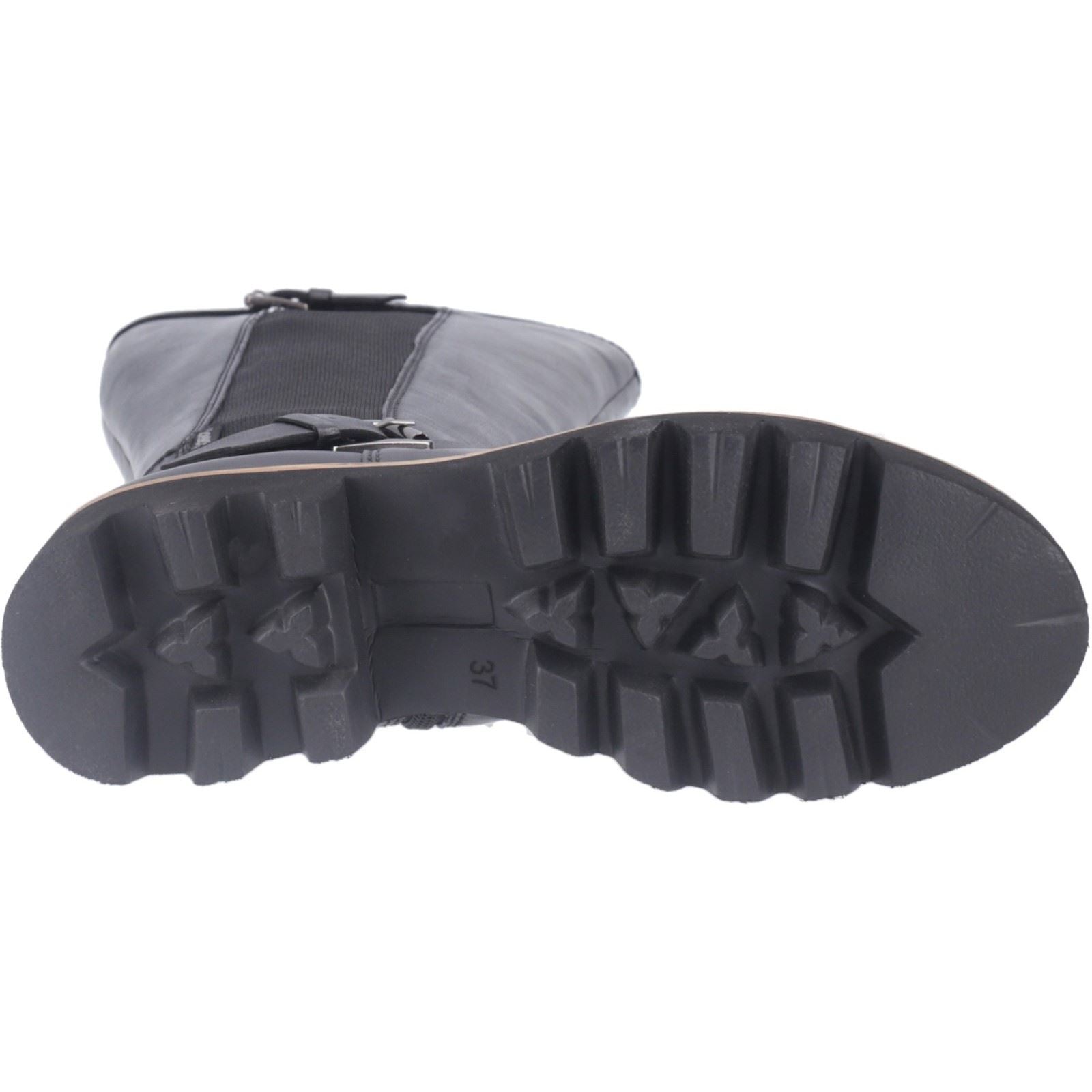 Pod Aleena Bottes Noires Pour Femmes En Simili Cuir