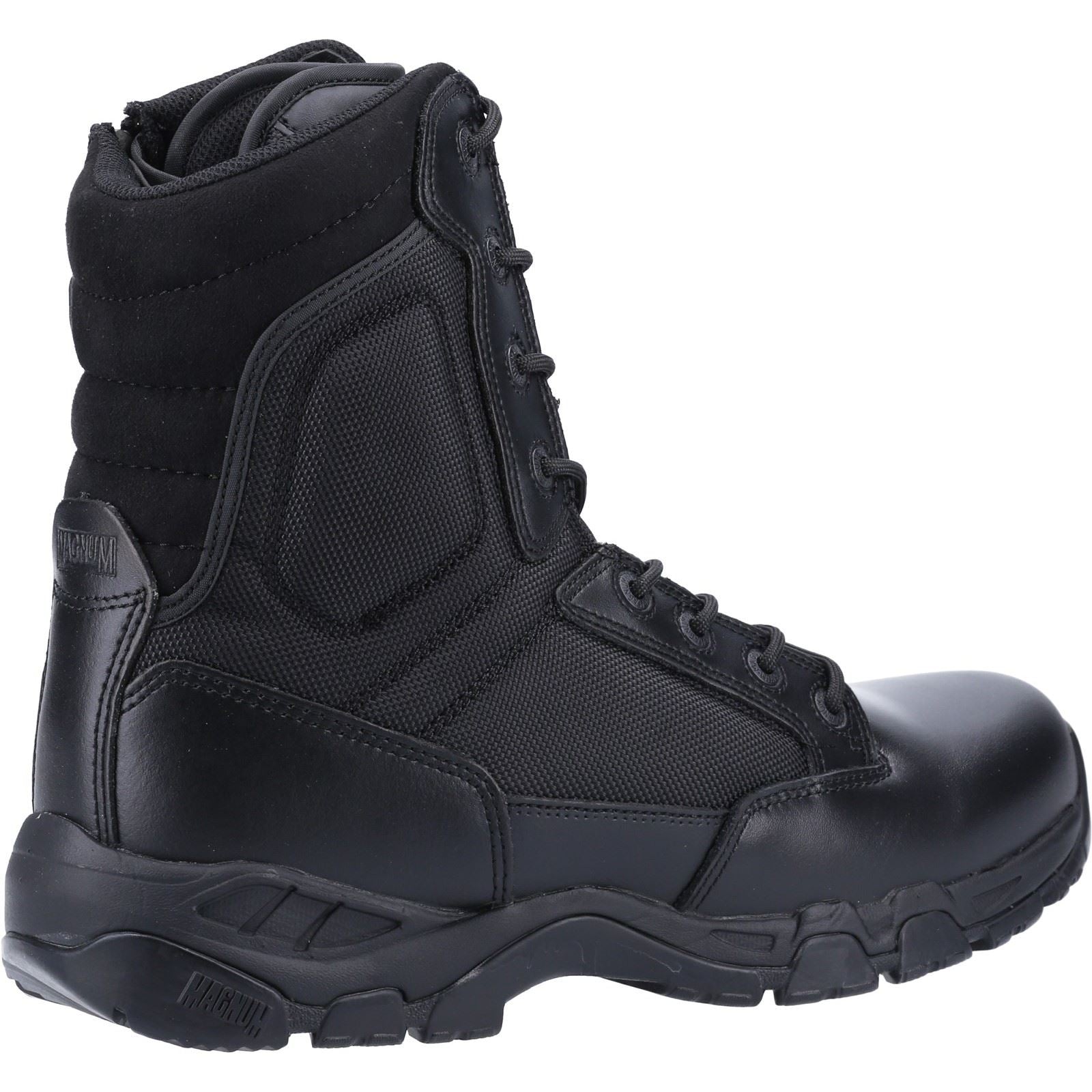 Magnum  Bottes De Sécurité En Cuir Noir Viper Pro 8.0 Plus À Fermeture Éclair Latérale