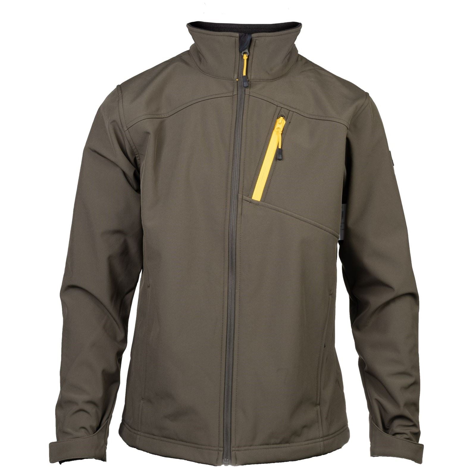 Caterpillar Essentials Shell Veste Softshell Verte Pour Homme