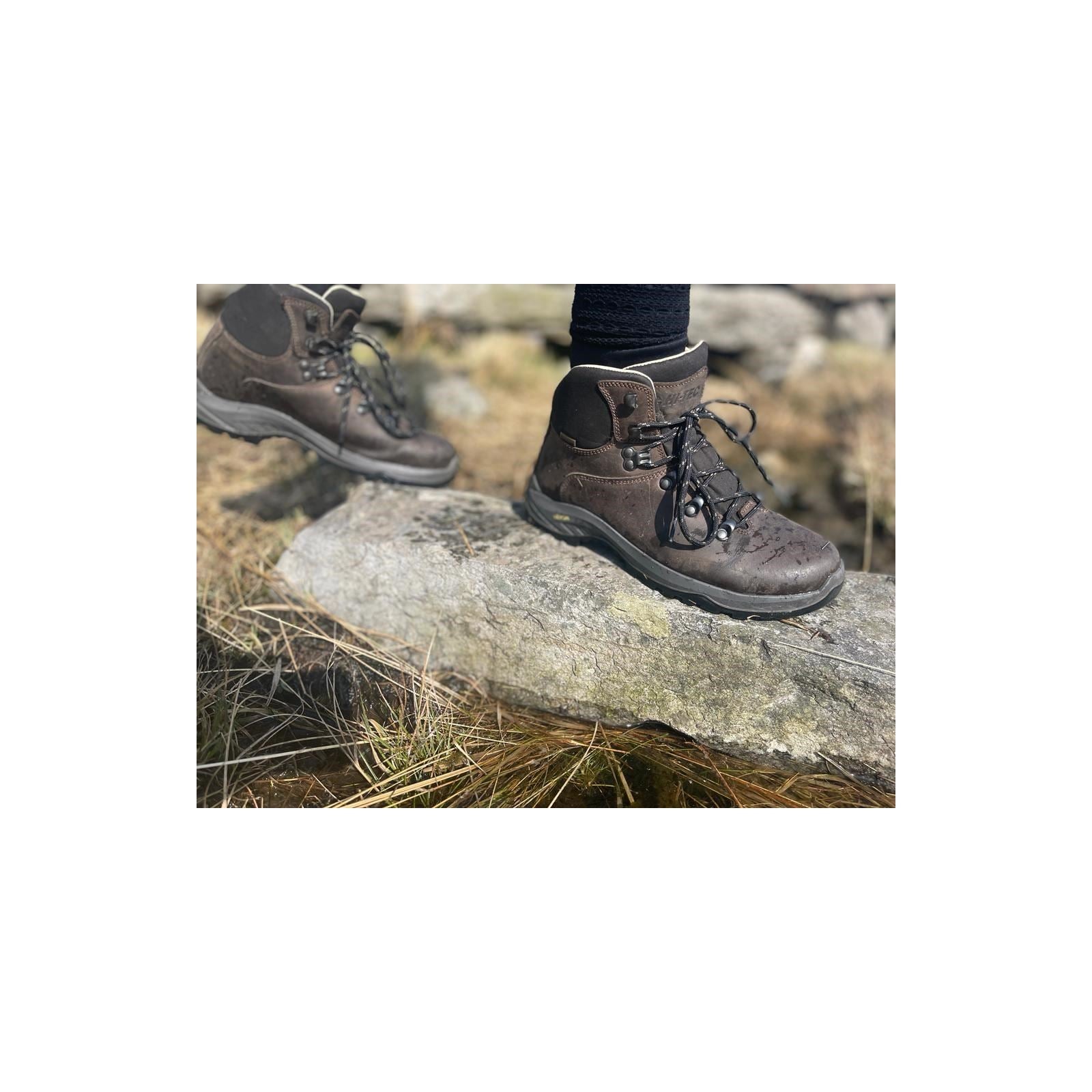 Hi-Tec Ravine Pro Bottes De Randonnée Marron Pour Homme En Cuir