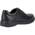 Hush Puppies Marco Chaussures En Cuir Noir À Lacets Pour Hommes