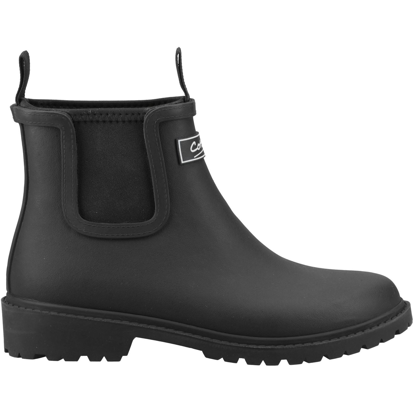Cotswold Barton Bottes De Pluie Pour Femmes En Néoprène Tpr Noires