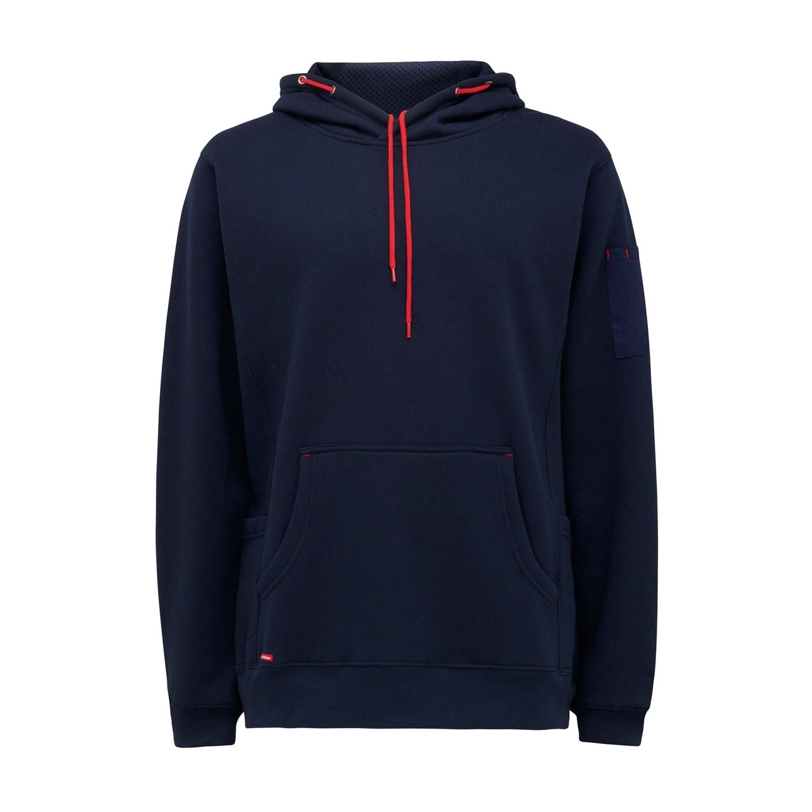 Hard Yakka Brushed Fleece Sweat À Capuche Bleu En Polyester Pour Homme