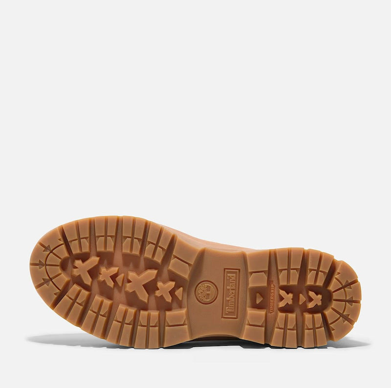 Timberland Roxie Lane Mid Lace Bottes Jaunes Pour Femmes En Cuir