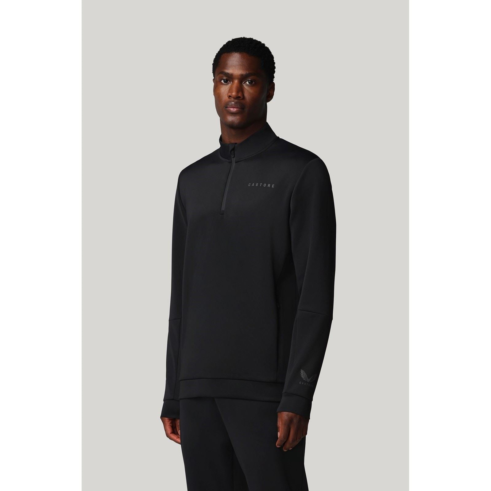 Castore Flex 1/4 Zip Sweatshirt Noir Pour Homme