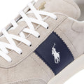 Ralph Lauren Heritage Area Baskets En Daim Beige Pour Hommes