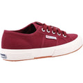 Superga 2750 Cotu Classic Baskets Pour Femmes En Bordeaux Foncé 100% Coton