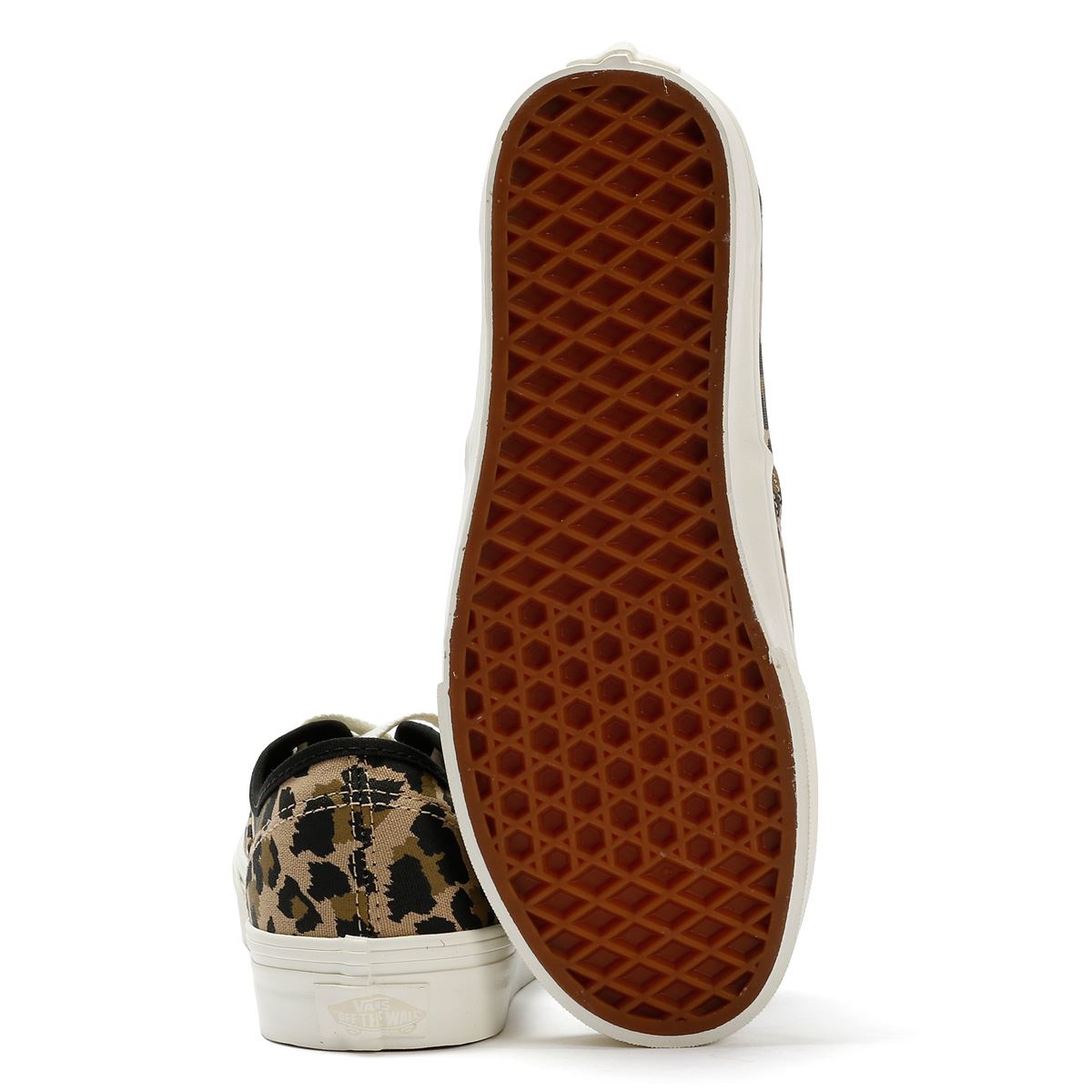 Vans Authentic Baskets Beiges En Toile Pour Femmes